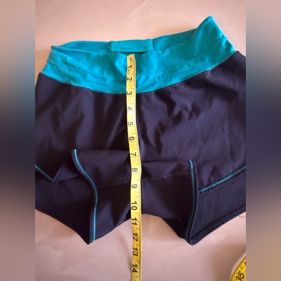 The Loto Women’s Running Shorts Size M Reflective Lined Gray, Blue. Waistbands - Picture 8 of 11